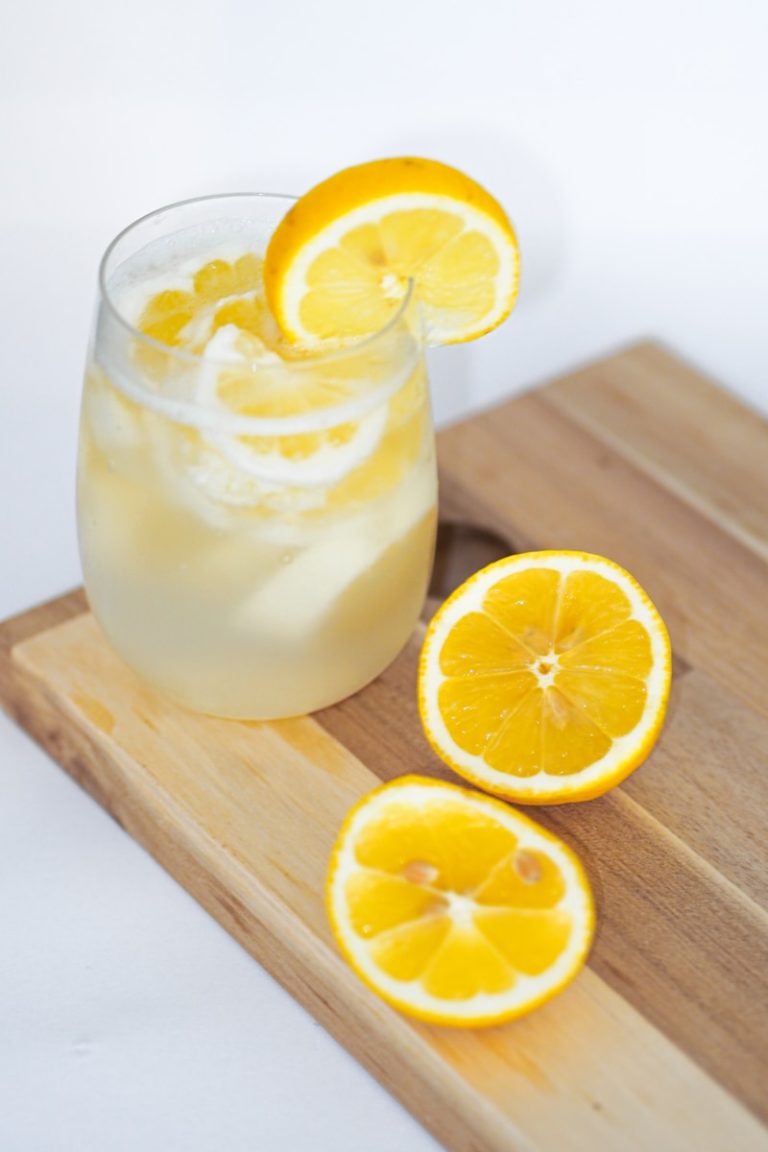 How many calories are in a cup of lemonade?