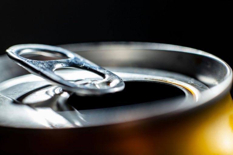 How many calories are in a can of beer?